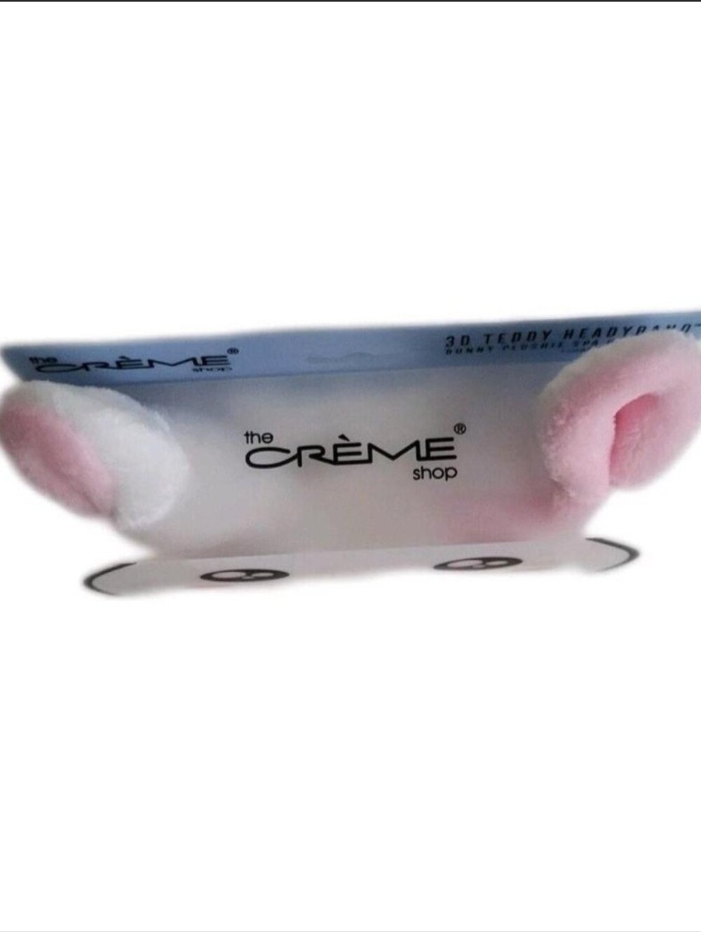 The Creme Shop Bunny Plushie Spa Headband Cruelty-free & Vegan NIB - Picture 4 of 4